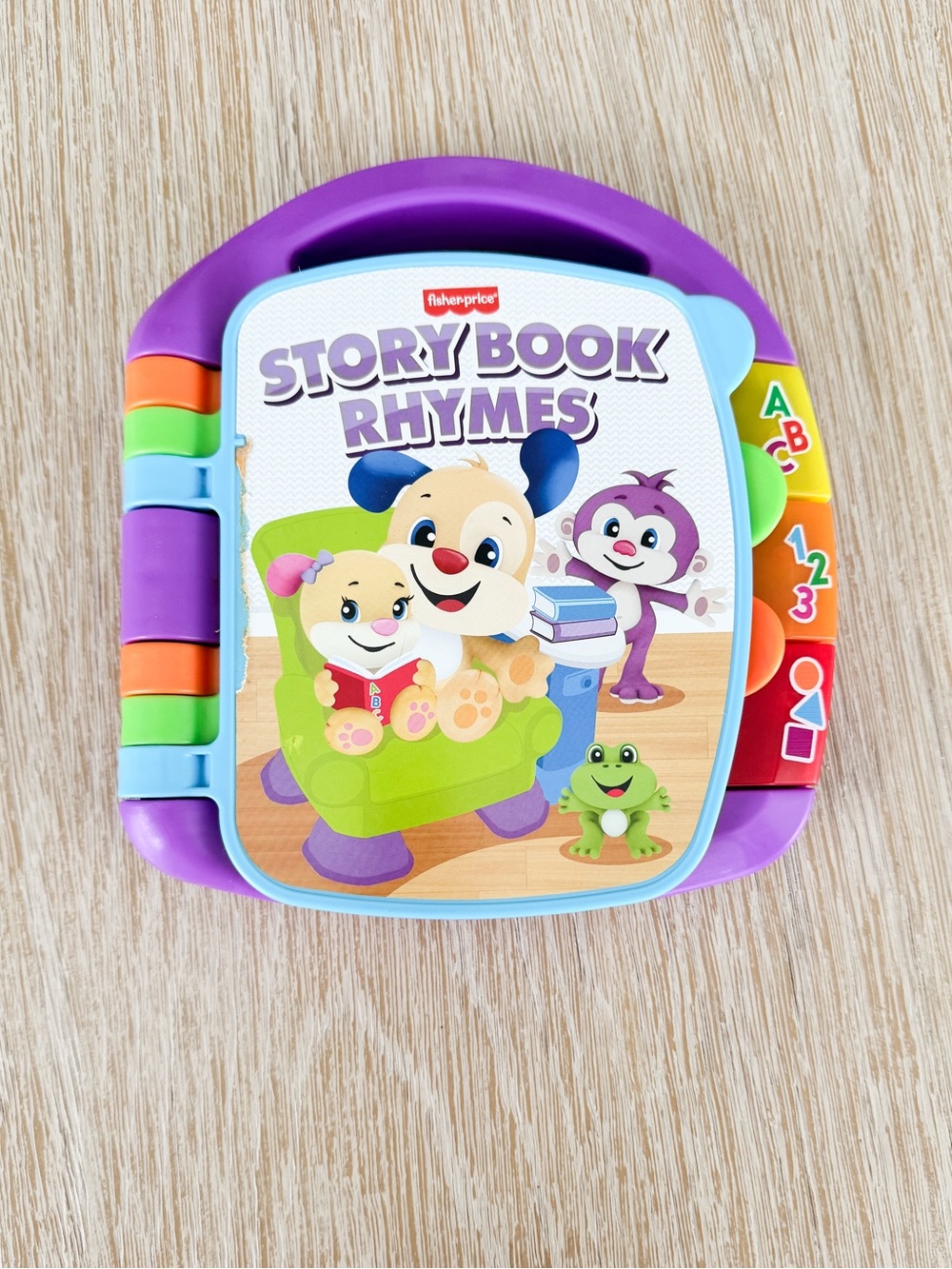 Fisher-Price Laugh & Learn Storybook Rhymes musical electronic learning toy